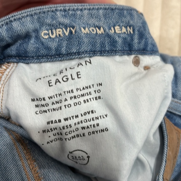 American Eagle Curvy Mom Jean Stretch - Picture 6 of 8